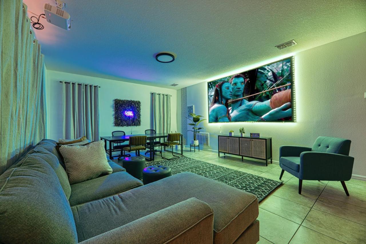 Huge 6Br House - Private Pool Retreat Near Disney 키시미 외부 사진