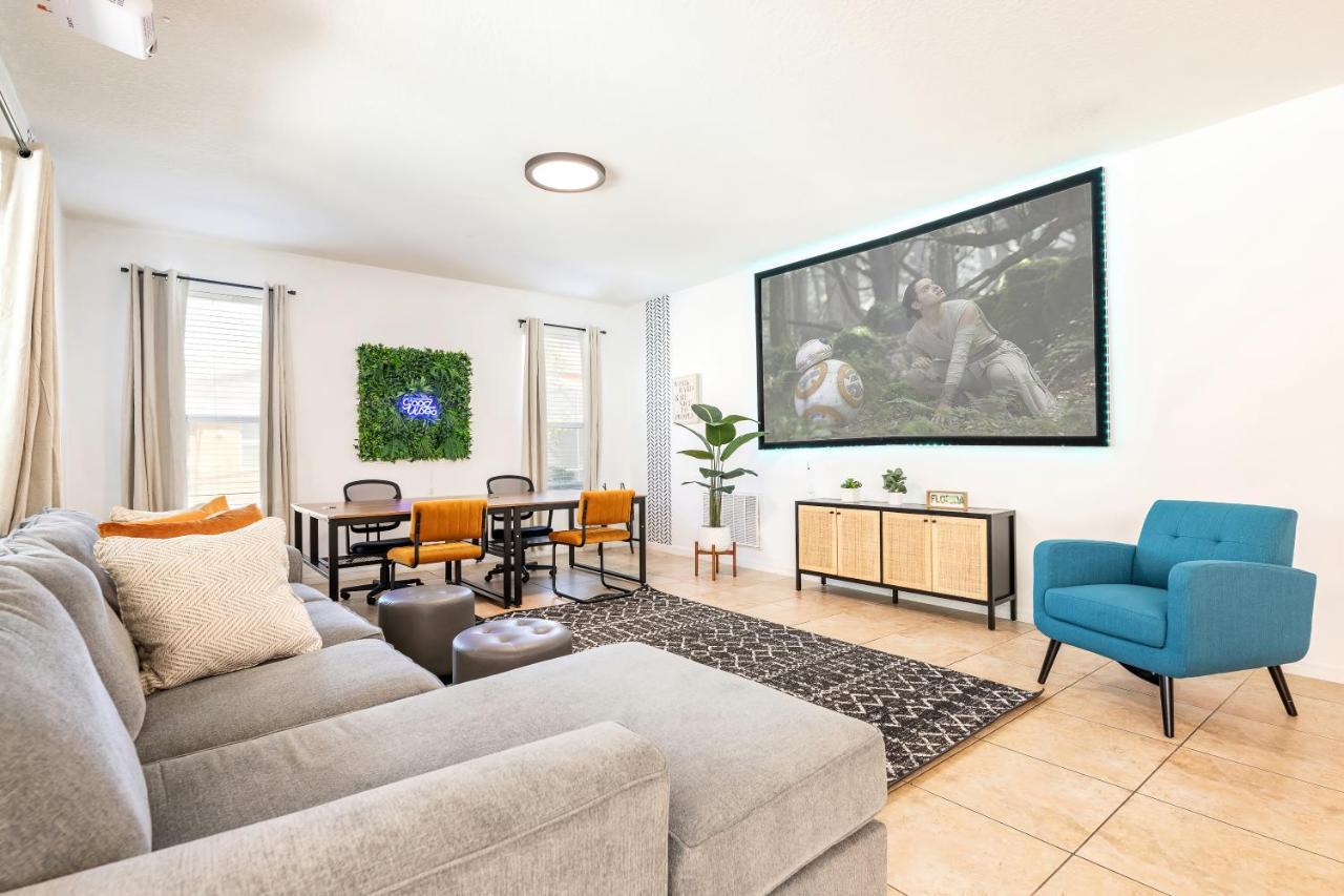 Huge 6Br House - Private Pool Retreat Near Disney 키시미 외부 사진