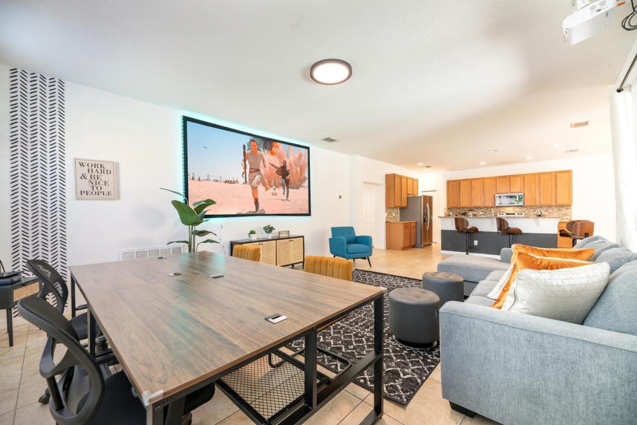 Huge 6Br House - Private Pool Retreat Near Disney 키시미 외부 사진